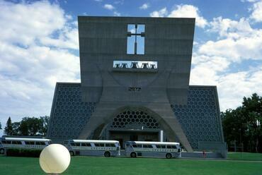 St John’s Abbey – terv: Breuer Marcel 1954-1961 Collegeville / Minesota - Forrás: Imageworks, Art, Architecture and Engineering Library, University of Michigan, Edward C. Olencki, 1973