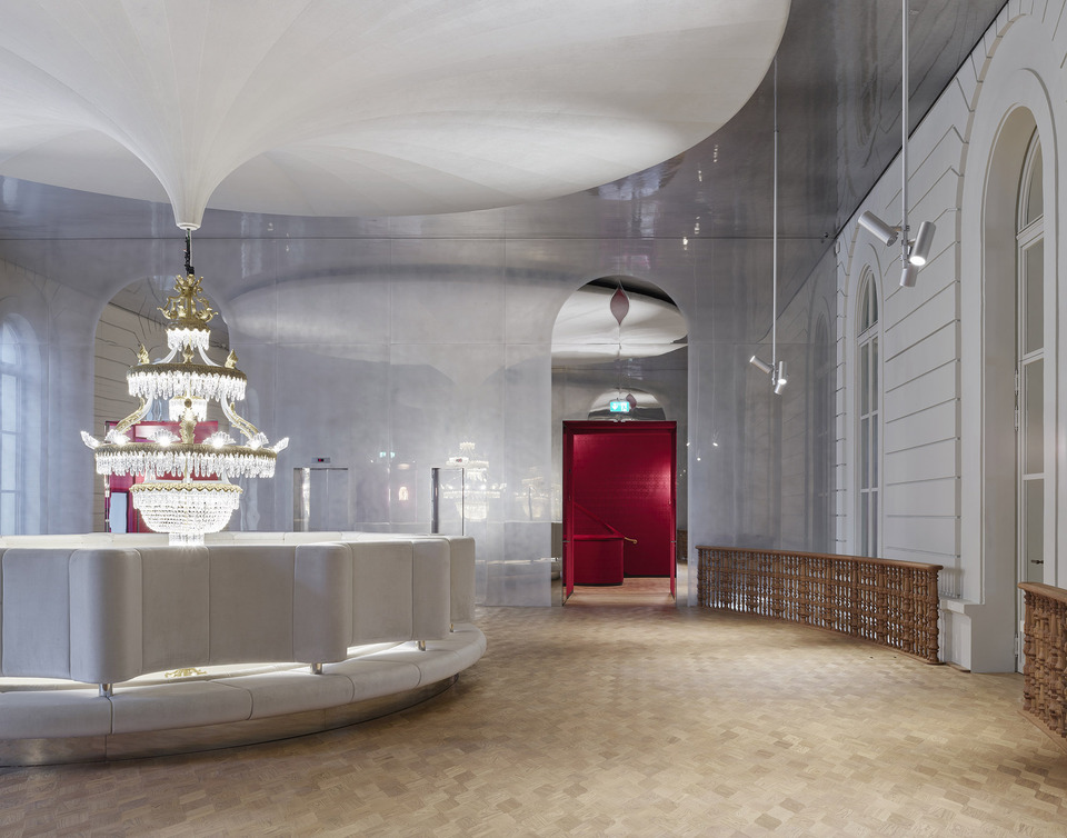 A foyer felső szintje. Fotó © Stadtcasino Basel | Fotografie roman weyeneth