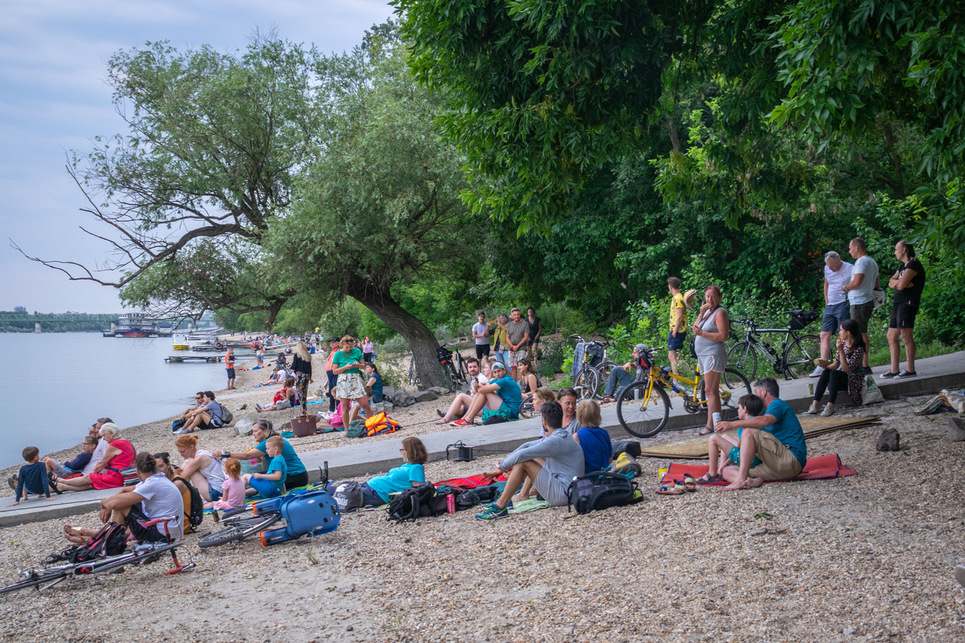 Római Szabadstrand 2.0 - Tesztnap a Maradjanak Fák a Rómain civil csapat és a Valyo Egyesület szervezésében - fotó: Fekete Norbert