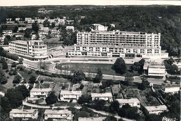 Salagnac, Cité de Clairvivre 1950-ben, tervező: Pierre Forestier, André Sive és munkatársaik (képeslap)