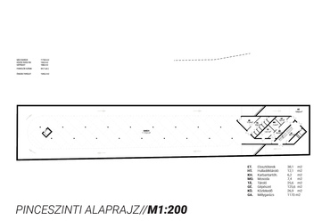 Pinceszinti alaprajz - Laag, Alap Műhely