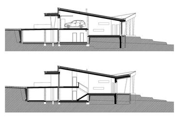 	Metszetek, Családi ház Csömörön, Tervező: Jahoda Róbert, ARCHITACTION/ÉPÍTÉSZET, 2019-2020.