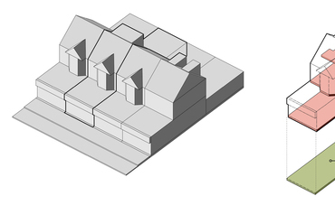 Az alapterületi arányok vizsgálatának célja a belakható tér maximalizálása - Parade Living - építész: Jas Bhalla Architects