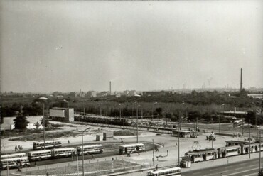 Az Örs vezér tere az 1960-as években. Forrás: www.ilyenisvoltbudapest.hu