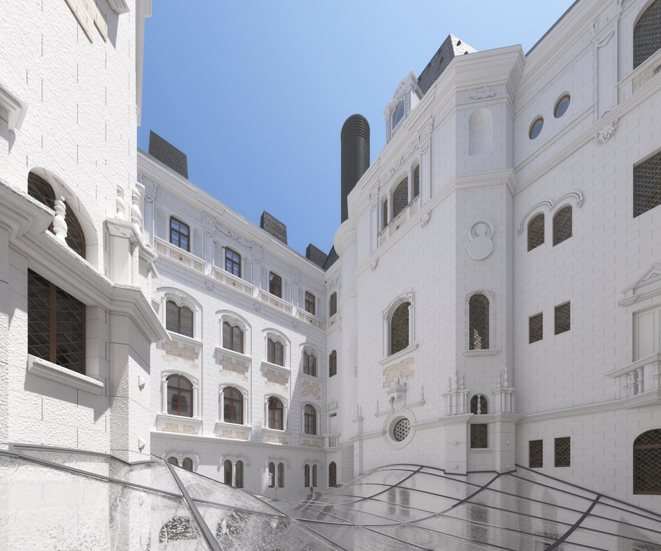 A Drechsler-palota felújítása, azaz a W Budapest szálloda tervezése, Építészek: Bánáti + Hartvig Építész Iroda