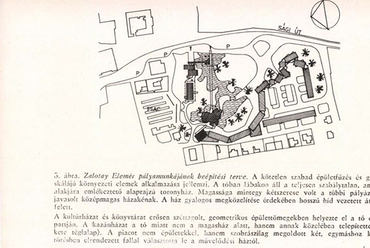 Zalotay terve a celldömölki városközpontra kiírt pályázatra, Vasi Szemle, 1973/3. szám