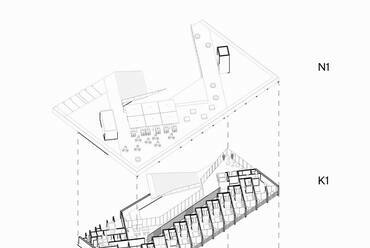 Hotel Europa 2020. – Bled tervpályázat III. hely – Forrás: Építész Stúdió