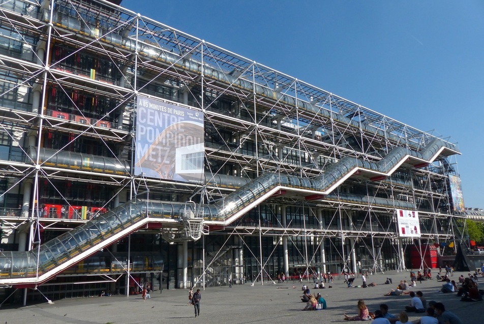 Felújítják a párizsi Pompidou központ épületét