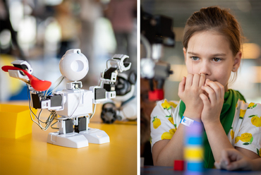 Robotok tanítanak!? – CAN Story Design és Bognár Amália – Robotok – Fotó: Auxner Péter 