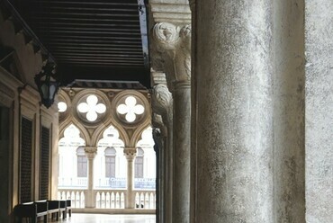 A velencei Palazzo Ducale terrazzo burkolata a 16. századból