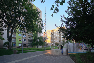 Újhegyi sétány – tervező: Lépték-Terv Tájépítész Iroda – Fotó: Hlinka Zsolt