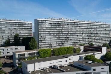 A Grand Parc három épületének átalakítása, 530 lakásos szociális lakóépület (Frédéric Druot-val és Christophe Hutin-nal közösen), fotó: Philippe Ruault
