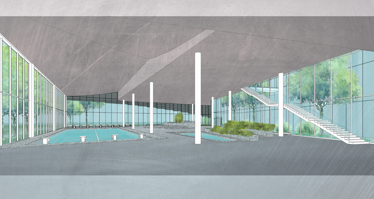 Keszthely balatoni központjának fejlesztése – Látványterv – Építész: FUTURE PLANS