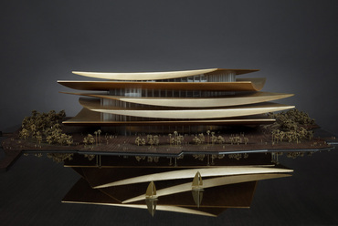 Sencsen Operaház  – Forrás: Robert Gutowski Architects – Makett: Modularis Workshop – Fotó: Bujnovszky Tamás