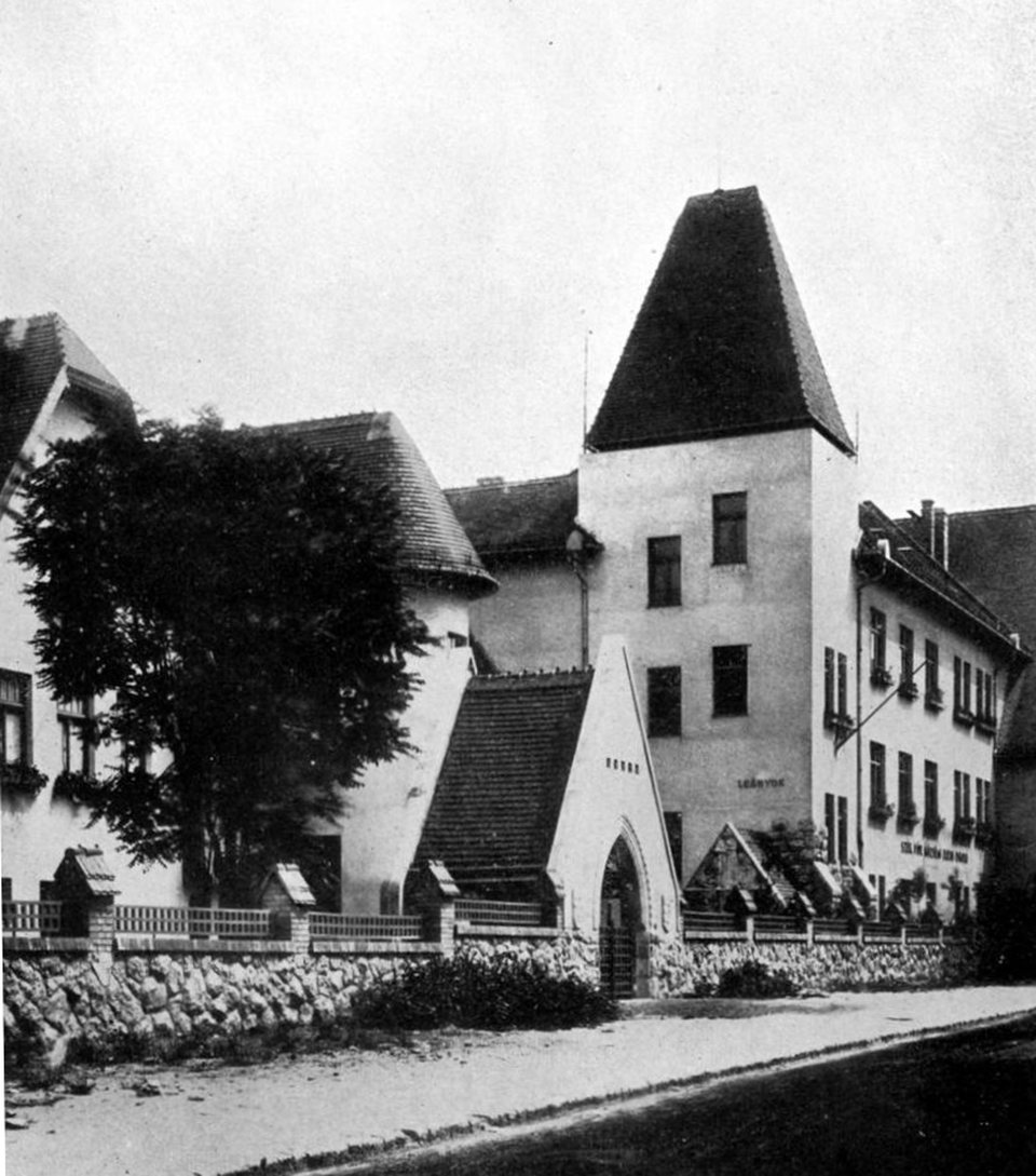 Budapest, Városmajori elemi iskola és óvoda, 1913 körül (FSZEK, Budapest Gyűjtemény)