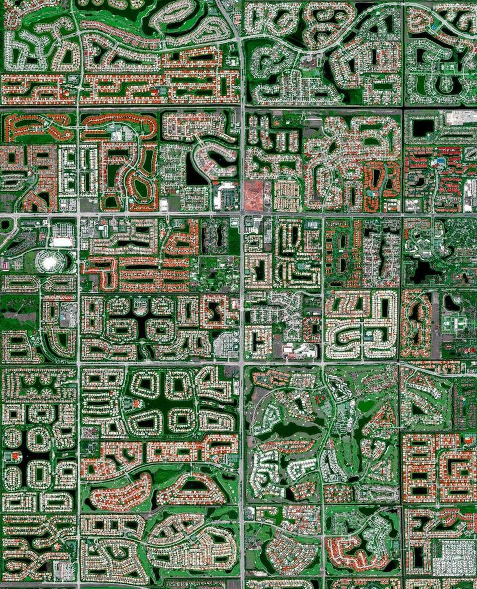 Boynton Beach, USA. Fotó: Airbus Space