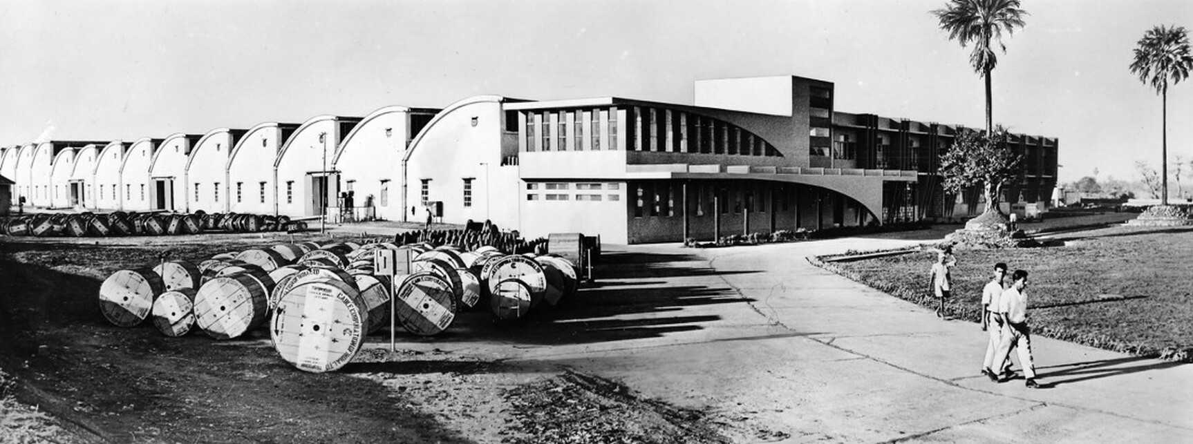 A Cable Corporation of India mumbai gyárépülete 1961-ben ©www.newsiemens.com