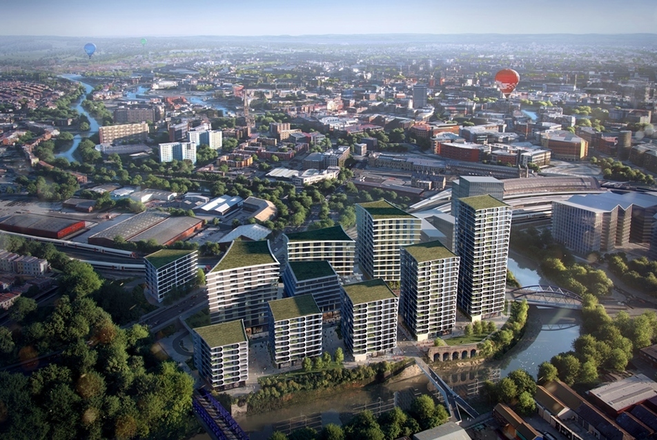 A Zaha Hadid Architects tervei alapján újulhat meg Bristol egyik negyede