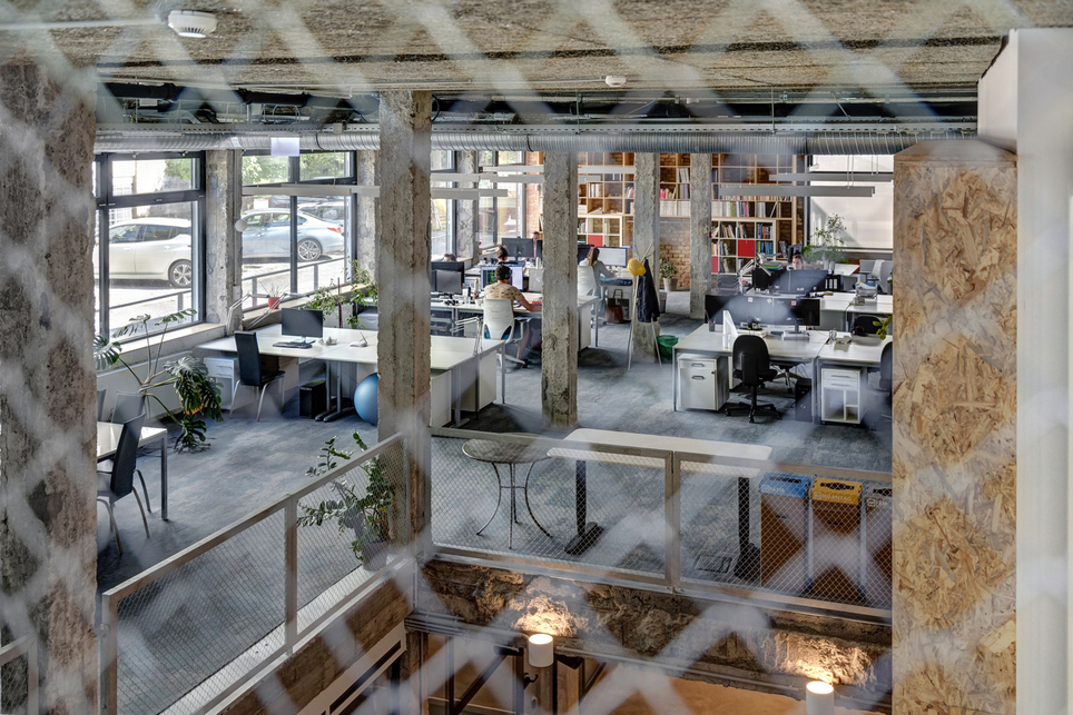 A Bánáti + Hartvig Építész Iroda új irodája - fotó: Gulyás Attila