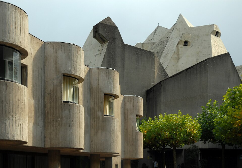 Zarándoktemplom, Neviges, 1963-1972 – forrás: WikiMedia Commons