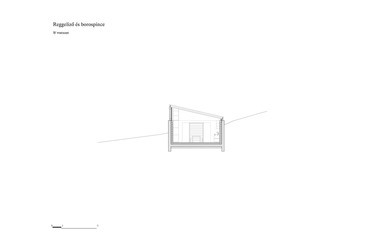 Szegzárd – the lodge – Keresztmetszet, reggeliző és borospince – Tervező: Fialovszky Tamás, Kenéz Gergely, Varga Katalin (építész stúdió)