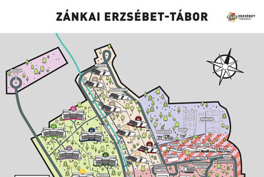 A megújuló zánkai Erzsébet-tábor II. – A Fórum épületei. Térkép