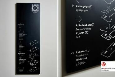 A Rumbach Sebestyén utcai zsinagóga dizájnkommunikációja, Tervezők: Dávid Gábor és Tausz Gábor Ezra