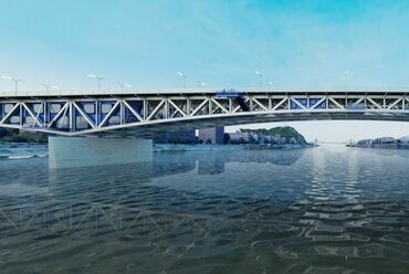 A híd látványterve, Alternatív megoldás a Petőfi híd felújítására, Puskás Levente diplomamunkája