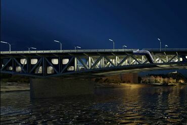 	A híd látványterve, Alternatív megoldás a Petőfi híd felújítására, Puskás Levente diplomamunkája