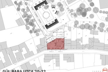 Gülbaba utcai fedett pályás távolba nézés – ZHJ Architects, SAGRA Architect