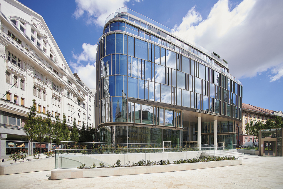 DVM group, Szervita Square Building, Budapest