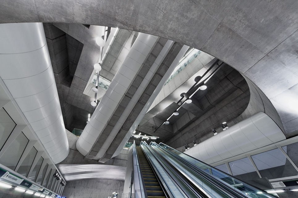 4-es metró, Kálvin tér – fotó: Bujnovszky Tamás