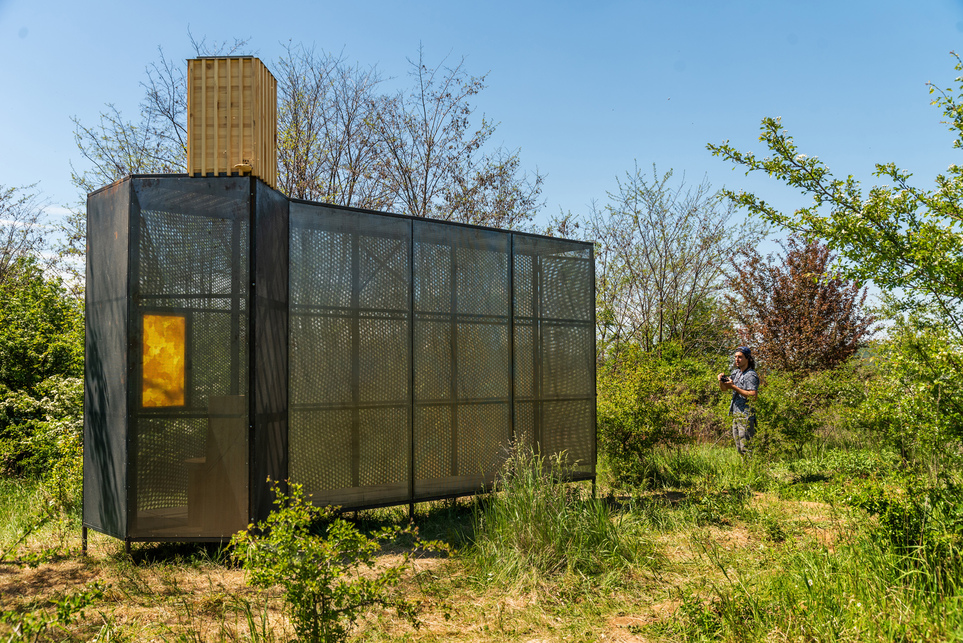 Egyedüllét méhekkel – építész: architecture uncomfortable workshop – fotó: Gulyás Attila