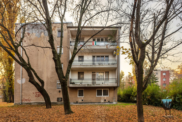 A Mináry Olga által tervezett lakóház az Óbudai Kísérleti Lakótelepen. Fotó: Gulyás Attila