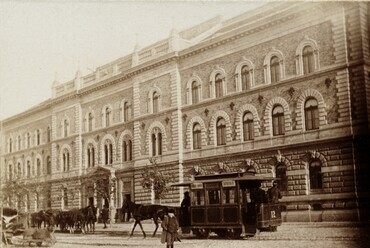 Szeged, Törvényszéki Palota. A felvétel 1894-ben készült. Forrás: Fortepan/Kiss László