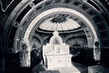 	A Törley-mauzóleum, Tervezte: Ray Rezső Vilmos, Kép a Magyar Építőművészet 1911/2. számából, 35.o.