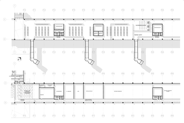 A Quintus Design terve a Debreceni Nemzetközi Repülőtér pályázatán. Alaprajzok