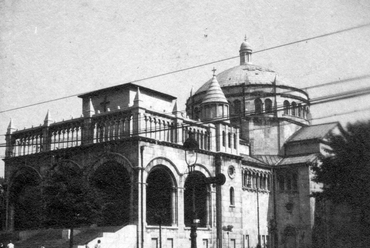A Regnum Marianum-templom 1947-ben. Forrás Fortepan - Pohl Pálma