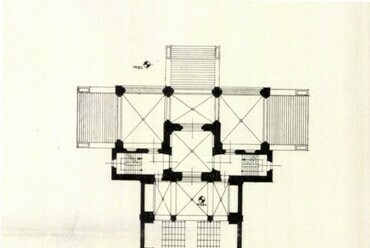 Kotsis Iván: A Regnum Marianum-templom alaprajzának egy változata. Épitő Ipar - Építő Művészet, 1925 49. évfolyam 1-2. szám