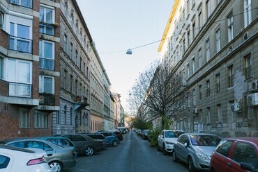 Hajnóczy utca. Fotó: Csenki Bianka | Zöld Hajnóczy utca: KEEP kurzus