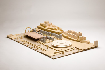 Városfejlesztési pályázat, Blueprint Genova – tervező: a-platz, Atelier Fuso, Inlandsis – modell: a-platz – fotó: Biró Zoltán