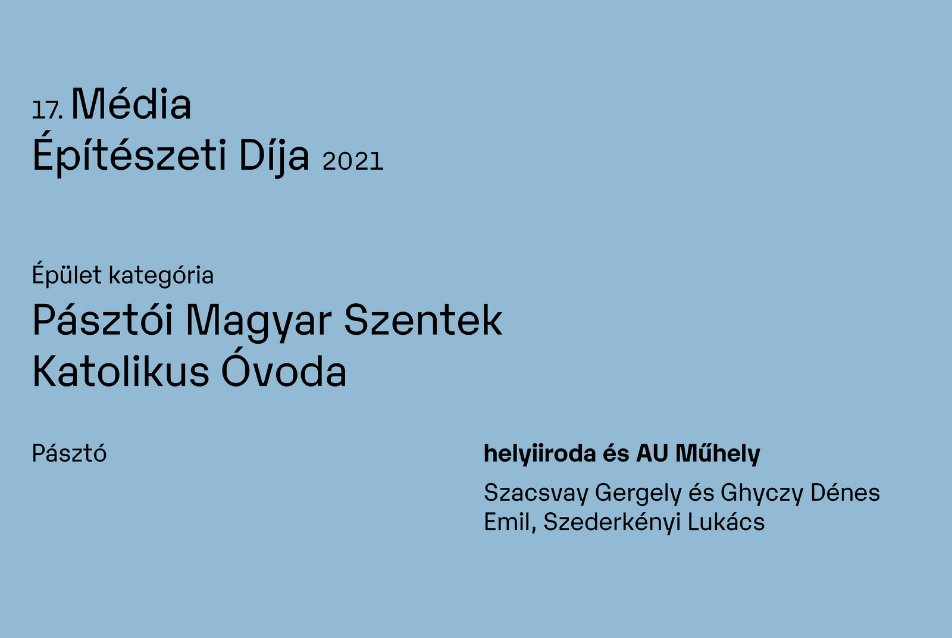 MÉD 2021 prezentációk: Pásztói Magyar Szentek Katolikus Óvoda
