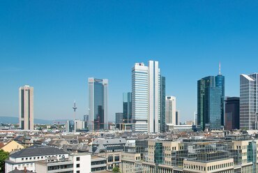 A "kimaxolás" verhetetlen csúcsa – A frankfurti banknegyed. Forrás: WikiMedia Commons | Epizentrum