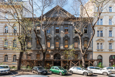 A Glück szanatórium elhagyatott épülete ma. Fotó: Gulyás Attila