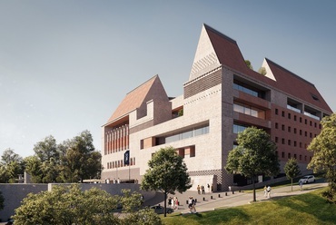 A NAPUR architect látványterve a készülő új campusról