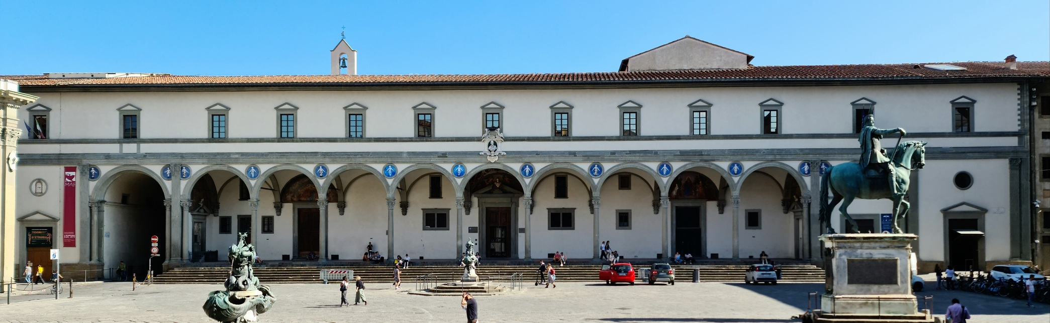 Ospedale degli Innocenti, Forrás: Wikipedia, Felhasználó: Ricardalovesmonuments