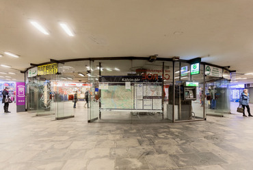 A Kálvin tér állomás a felújítás előtt – Fotó: Danyi Balázs, 2014. október
