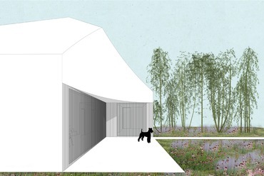 Családi ház, Horány, tervezés alatt – építész tervező: Baranyi Ágnes, Virág Péter / Gúla Műterem
