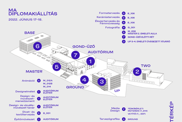 MOME Campus térkép