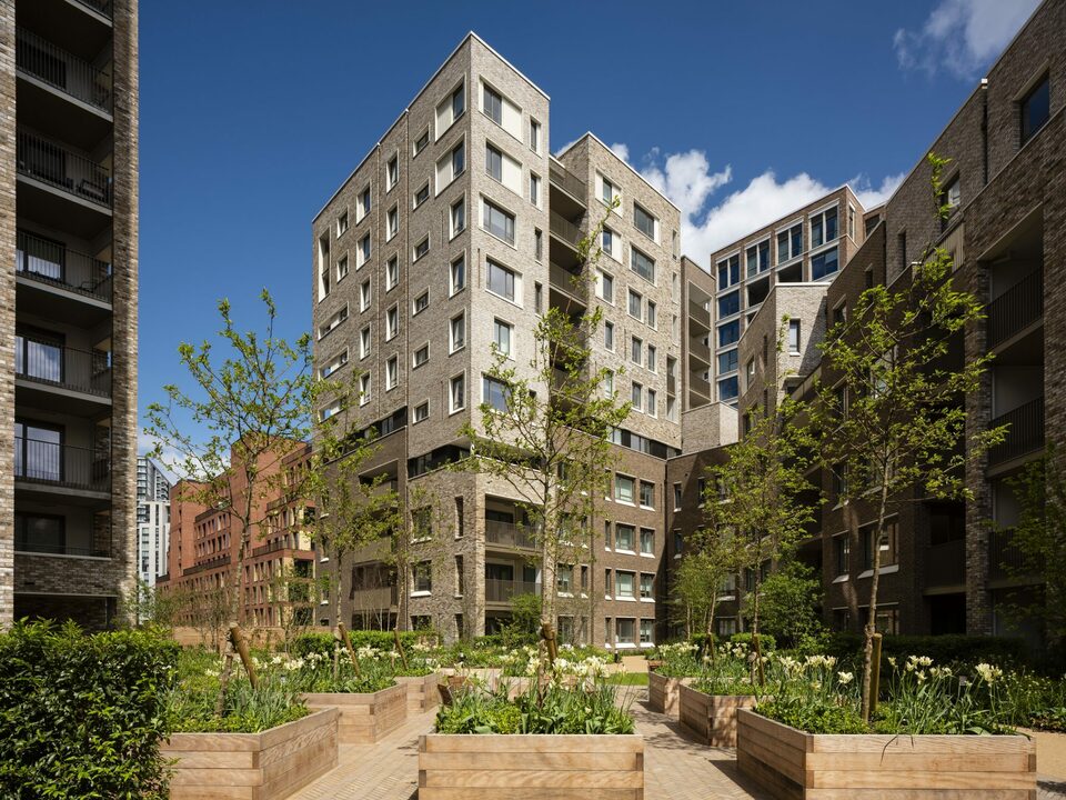 Orchard Gardens, Elephant Park, London – Tervező: Panter Hudspith Architects – Fotó: Nick Kane